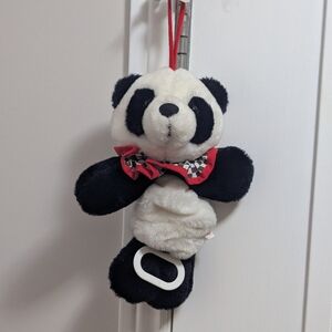 Dakins. Panda, Pull  Musical Crib Plush Toy. 1990. EUC For Age. Rare.